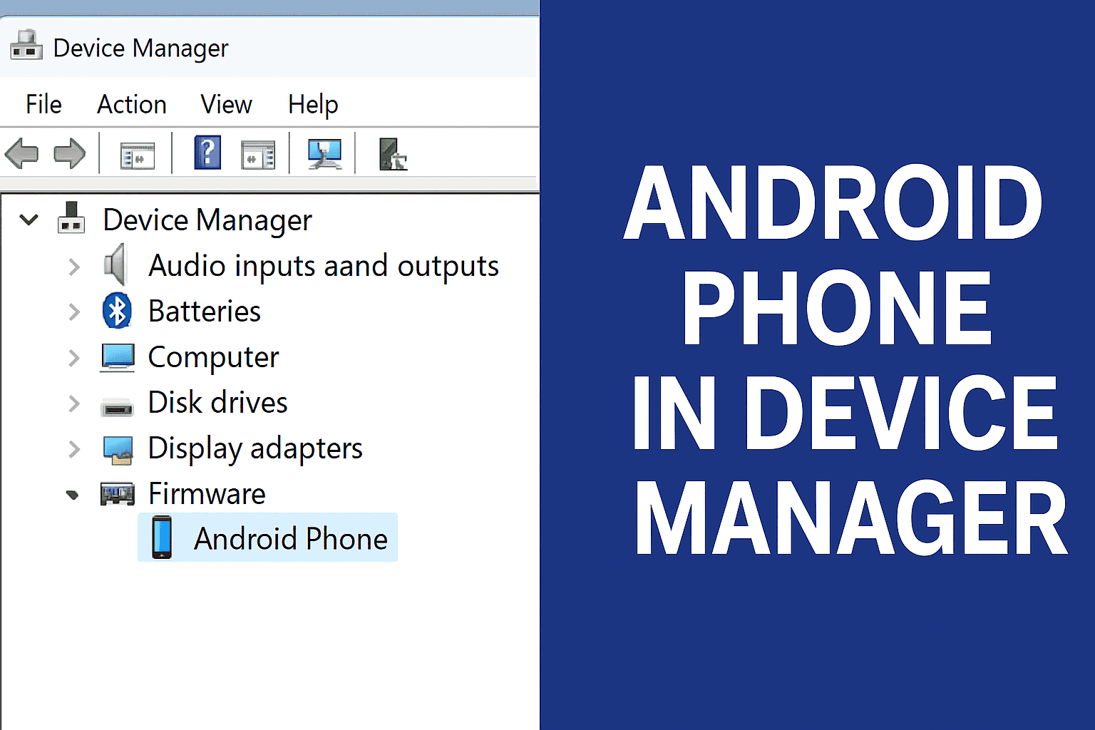 Why You See an Android Phone in Device Manager & What It Means 2 Android Phone in Device Manager