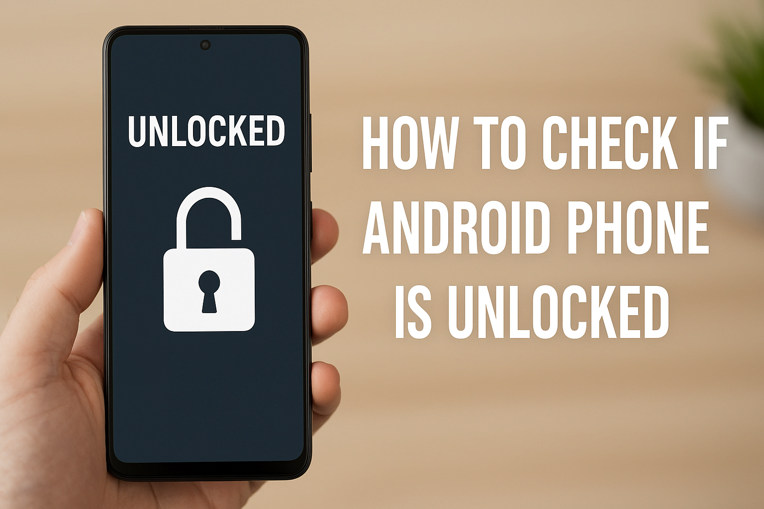 How to Check If Android Phone Is Unlocked | A Simple Guide for Every User 8 How to Check If Android Phone Is Unlocked
