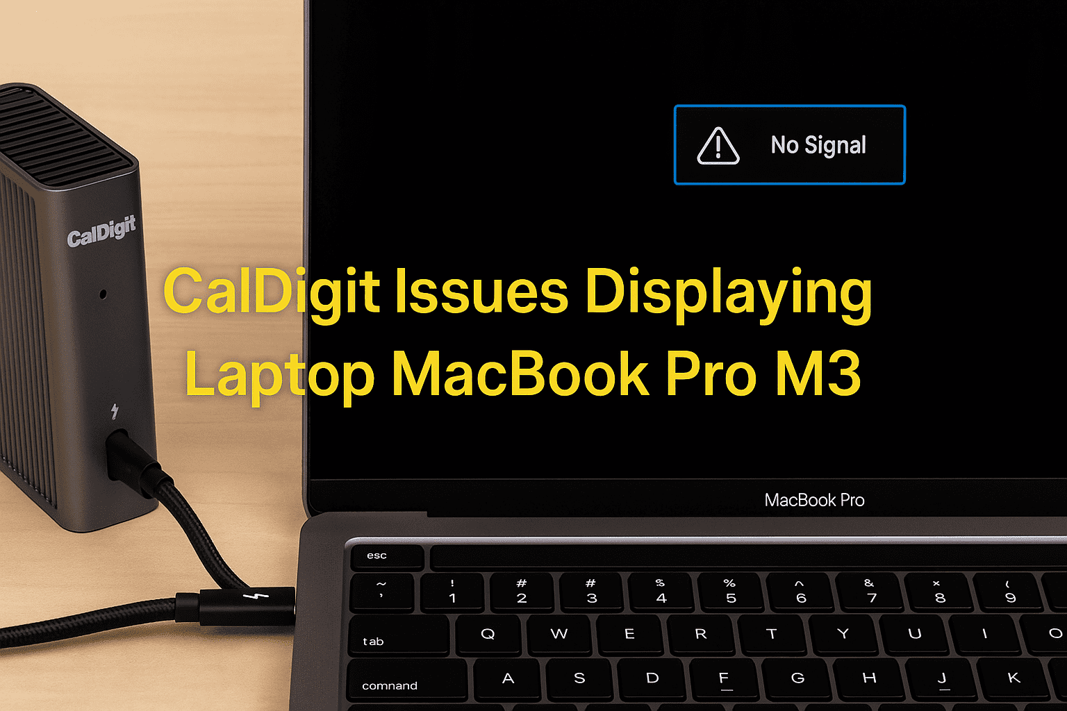 Troubleshooting CalDigit Issues Displaying Laptop MacBook Pro M3: A Complete 2025 Guide 4 caldigit issues dispalying laptop macbook pro m3