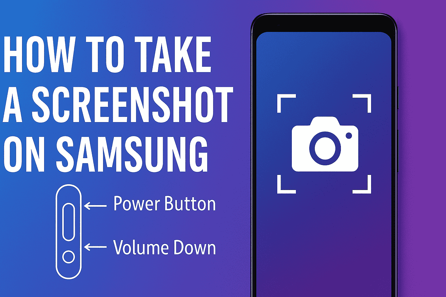 how to take a screenshot on Samsung