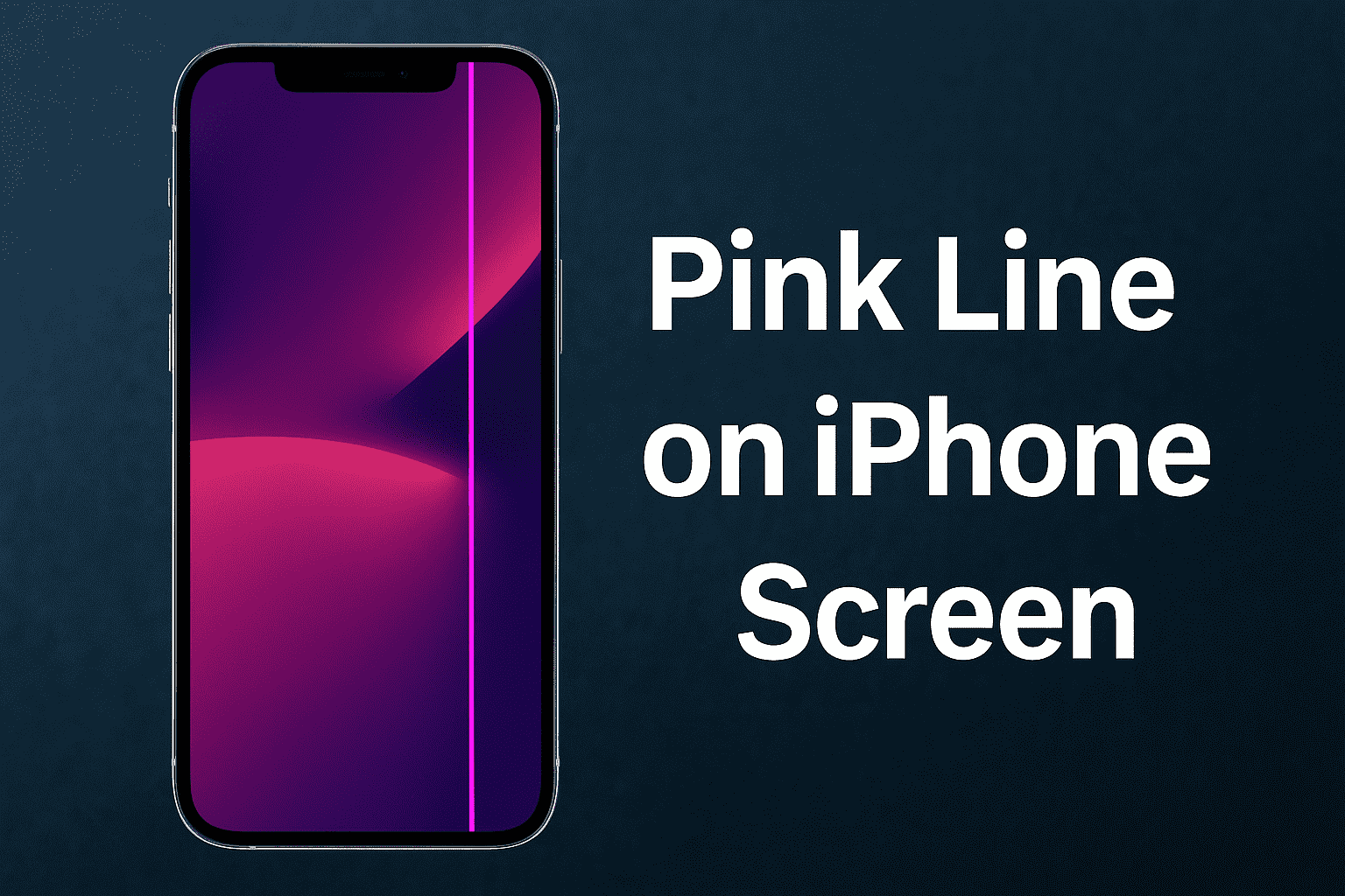 Why You Might See a Pink Line on iPhone Screen and How to Fix It 8 pink line on iPhone screen
