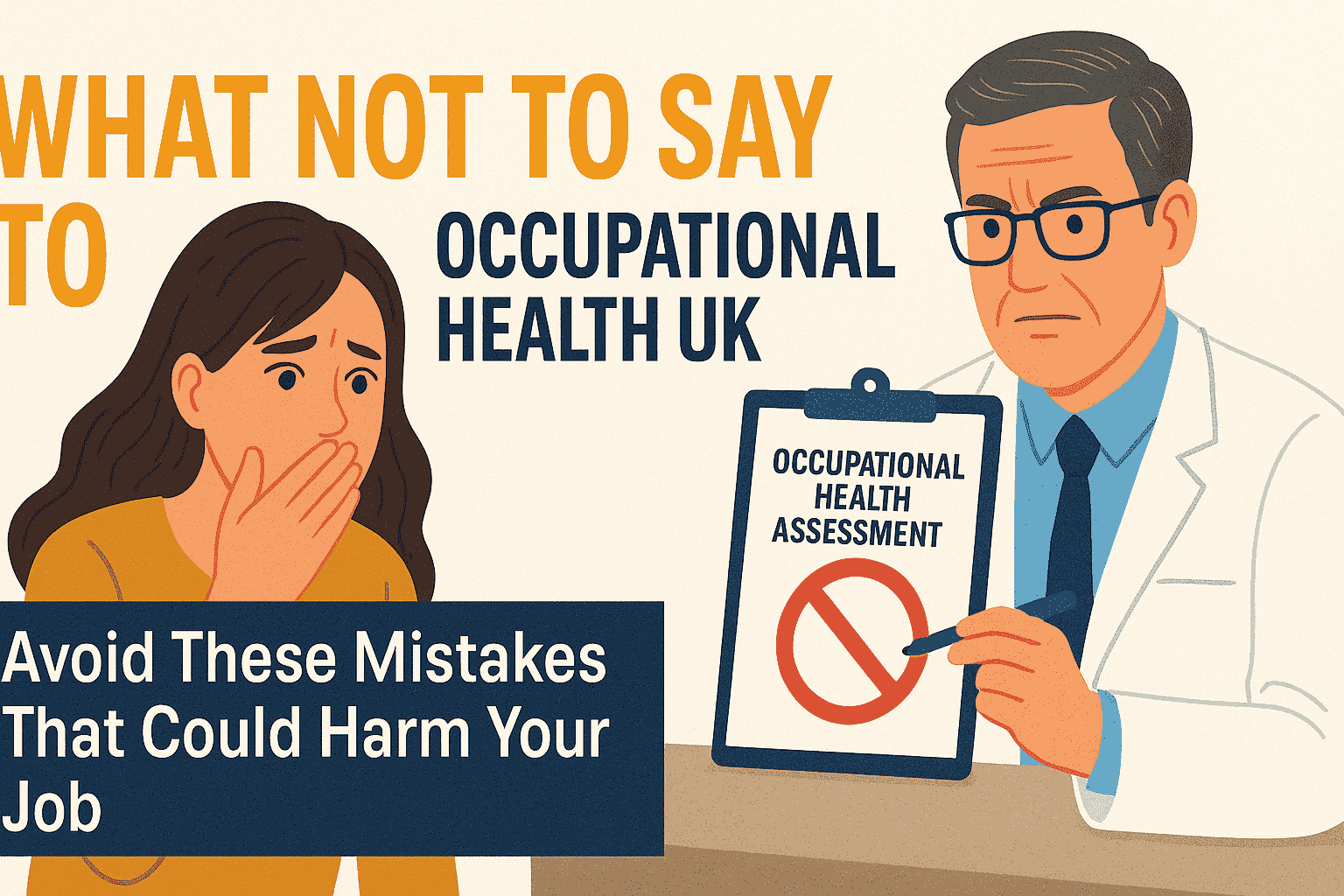 What Not to Say to Occupational Health UK: Avoid These Mistakes That Could Harm Your Job 2 what not to say to occupational health UK